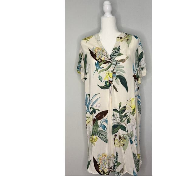 H&M Womens 6 Dress Floral Tropical Vacation Cruise Resort Lightweight Soft Comfy - Picture 1 of 8